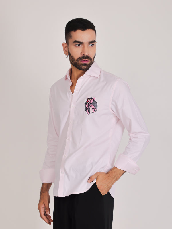 pink panther dress shirt 6397 - Dress Shirt