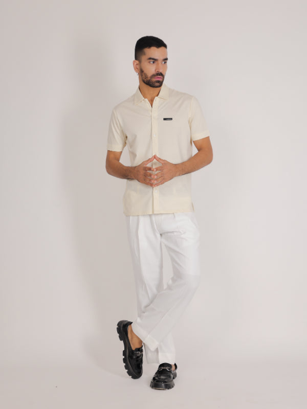 Off-White Cut Sleeves Shirt