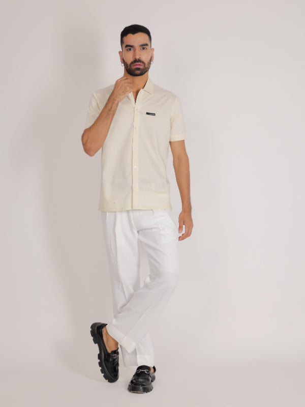 Off-White Cut Sleeves Shirt