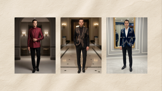 Step Into Statement Elegance: Premium Designer Suit Collection