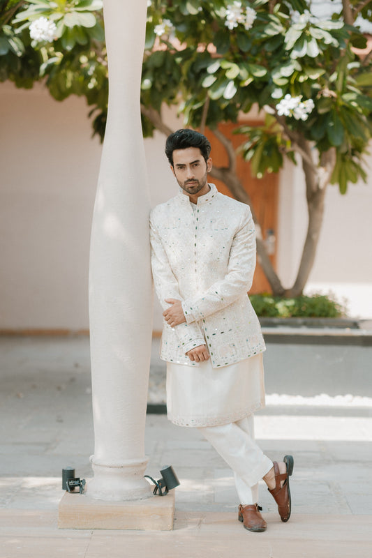 Pure Silk Indo-Western Set