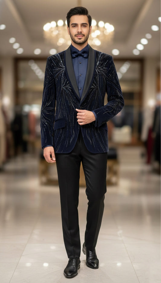 Italian Velvet Tuxedo Set