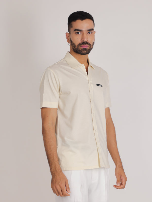 Off-White Cut Sleeves Shirt